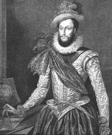 'Sir Walter Raleigh, 1588 1888. Creator: Unknown
