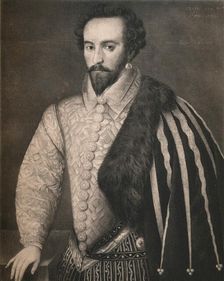 Sir Walter Raleigh 1588, (1904)