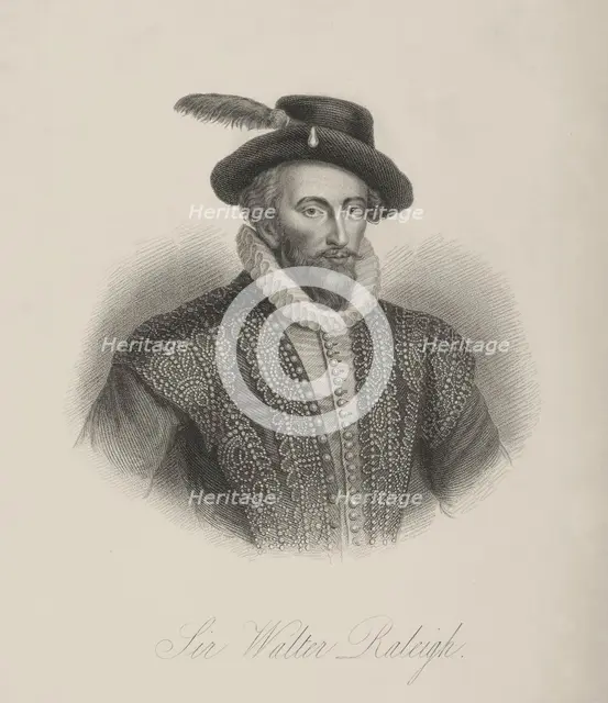 Sir Walter Raleigh, c1600, (1834-1837). Creator: Samuel Freeman.