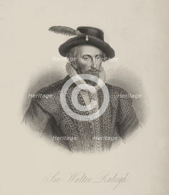 Sir Walter Raleigh, c1600, (1834-1837). Creator: Samuel Freeman.