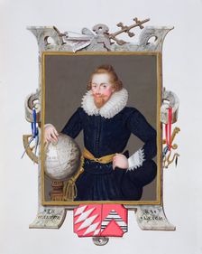 Sir Walter Raleigh, English writer, poet, courtier, adventurer and explorer, (1825). Creator: Sarah, Countess of Essex