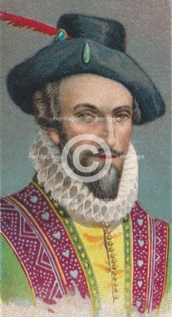Sir Walter Raleigh, English writer, poet, courtier, adventurer and explorer, 1924. Artist: Unknown