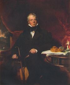 Sir Walter Scott, 1771-1832 1820-1826, (1942). Creator: Thomas Lawrence