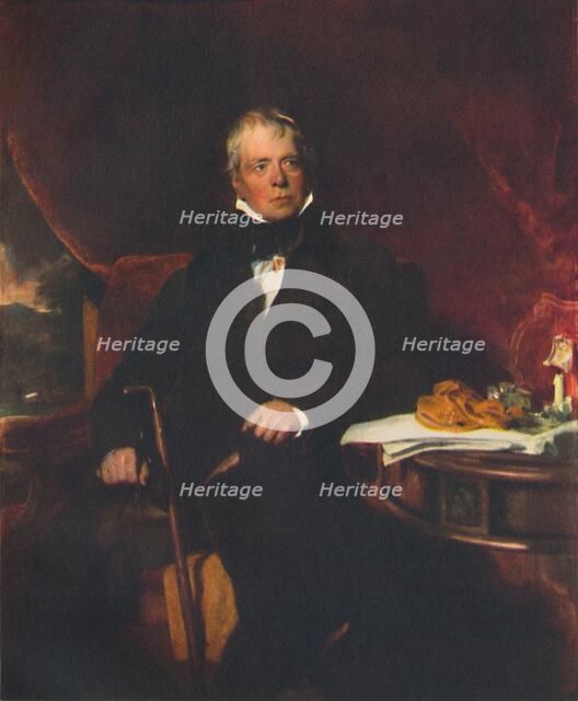 'Sir Walter Scott, 1771-1832', 1820-1826, (1942). Creator: Thomas Lawrence.