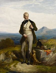 Sir Walter Scott, c1844. Creator: Allan, Sir William (1782-1850)