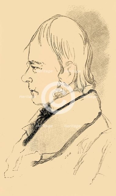 'Sir Walter Scott - Copy of a Sketch from Life', 1882. Creator: Unknown.