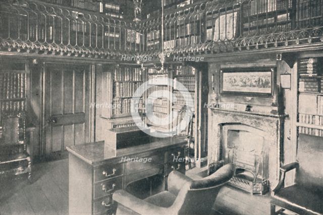 'Sir Walter Scott's Study, Abbotsford', 1904. Artist: George Washington Wilson.