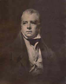 Sir Walter Scott, Scottish novelist and poet, c1826 (1894). Artist: William Walker