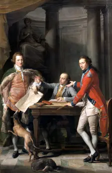 Sir Watkin Williams Wynn, Thomas Apperley, and Captain Edward Hamilton 1768-72 Creator: Pompeo Batoni
