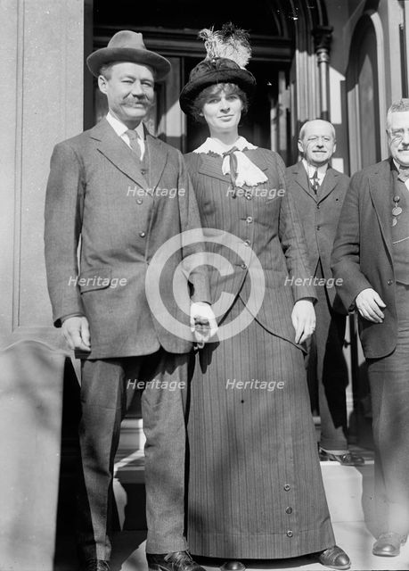 Sir Wilfred Grenfell M.D., Missionary in Labrador, and Mrs. Grenfell..., 1914. Creator: Harris & Ewing.