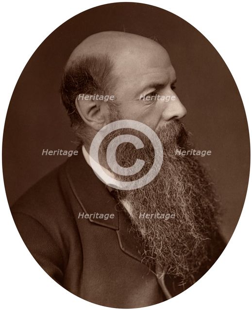Sir Wilfrid Lawson, politician, MP for Carlisle, 1882.Artist: Lock & Whitfield