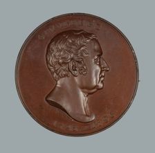 Sir William Chambers R.A., Art Union of London medal, 1857. Creator: Benjamin Wyon
