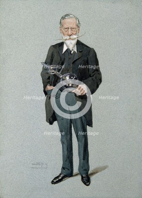 Sir William Crookes, 1903. Creators: Sir Leslie Matthew Ward, Sir William Crookes.