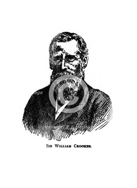 Sir William Crookes, English chemist and physicist, (20th century). Artist: Unknown