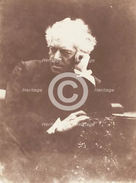 Sir William Allan, 1843-47. Creators: David Octavius Hill, Robert Adamson, Hill & Adamson.