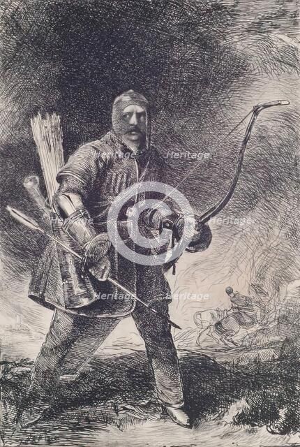 Sir William Allan as an Archer, 1815. Creator: Andrew Geddes.
