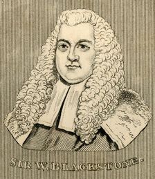 Sir William Blackstone (1723-1780), 1830. Creator: Unknown