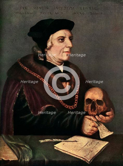 Sir William Butts (c1486-1545), 1543.Artist: Hans Holbein the Younger
