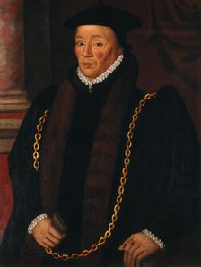 Sir William Garrard, Lord Mayor 1555 c1568(?). Artist: Anon