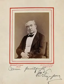 Sir William Fergusson, 1876. Creator: Barraud & Jerrard