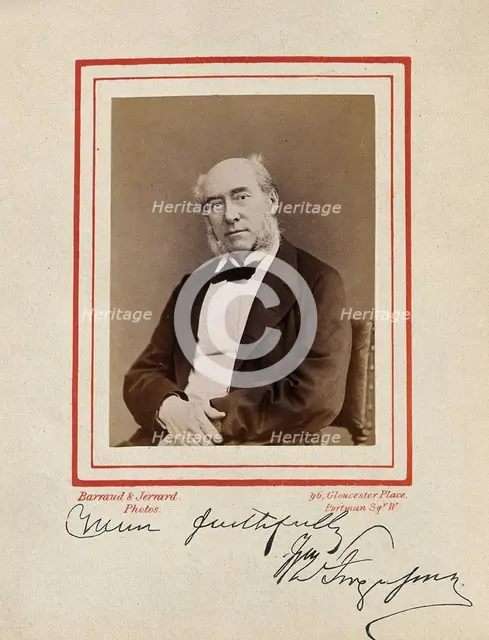 Sir William Fergusson, 1876. Creator: Barraud & Jerrard.