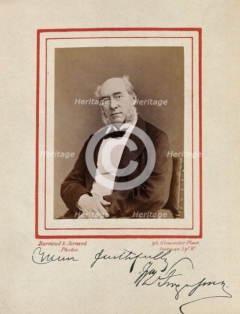 Sir William Fergusson, 1876. Creator: Barraud & Jerrard.