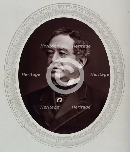Sir William Howard Russell, late 19th century.  Creator: Lock & Whitfield.