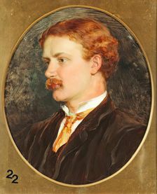 Sir William Hamo Thornycroft RA, 1884. Creator: Theodore Blake Wirgman