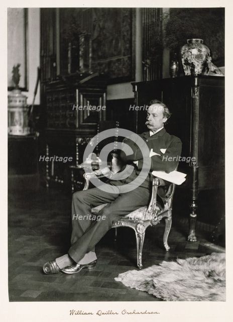 Sir William Quiller Orchardson, RA, c1889-1891. Creator: Ralph W Robinson.