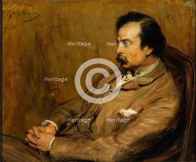 Sir William Quiller Orchardson, RA. Creator: Thomas Alexander Ferguson Graham.