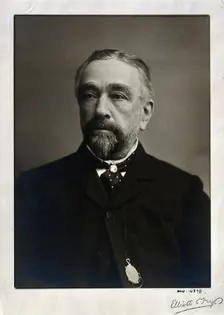 Sir William Roberts, c1890s. Creator: Elliott & Fry