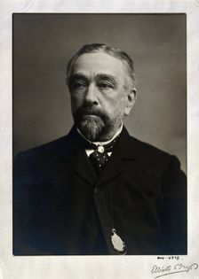 Sir William Roberts, c1890s. Creator: Elliott & Fry