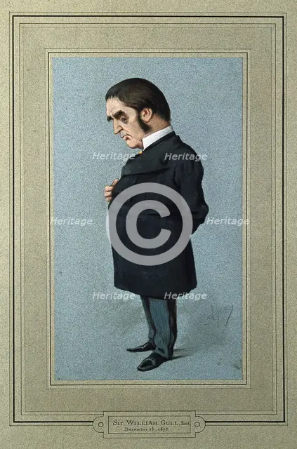 Sir William Withey Gull, 1875. Creator: Carlo Pellegrini.