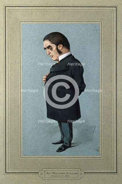 Sir William Withey Gull, 1875. Creator: Carlo Pellegrini.