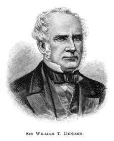 Sir William Thomas Denison, Governor of New South Wales, (1886)