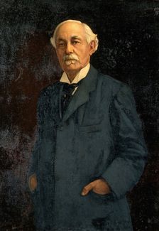 Sir William Tilden (1842-1926), chemist, c1920s. Creator: Harry Herman Salomon