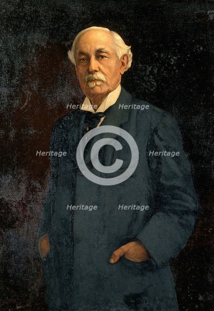 Sir William Tilden (1842-1926), chemist, c1920s. Creator: Harry Herman Salomon.