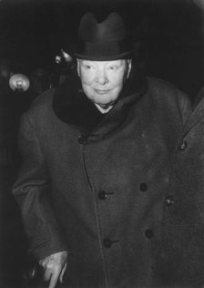 Sir Winston Churchill (1874-1965), British prime minister, 1961. Creator: Unknown