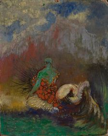 Siren, 1900. Creator: Odilon Redon