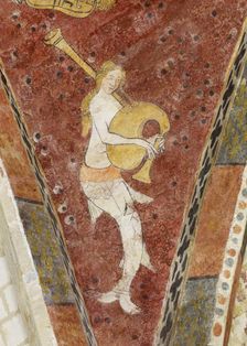 Siren playing music, First Half of 14th cen.