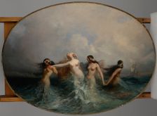 Sirens, 1845. Creator: Anton Teofil Kwiatkowski