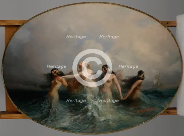 Sirens, 1845. Creator: Anton Teofil Kwiatkowski.