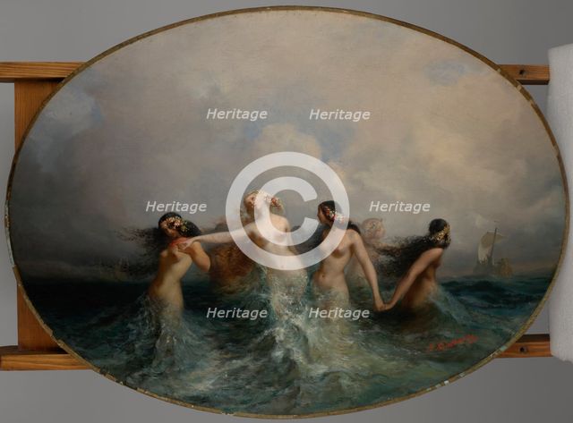 Sirens, 1845. Creator: Anton Teofil Kwiatkowski.
