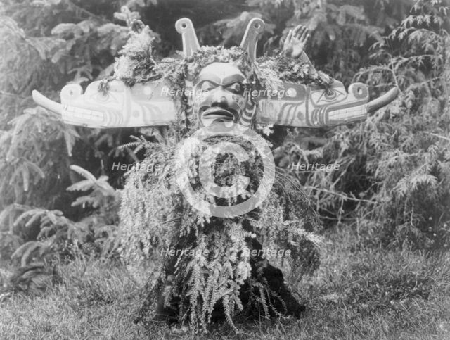 Sisiutl-Qagyuhl, c1914. Creator: Edward Sheriff Curtis.