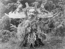 Sisiutl-Qagyuhl, c1914. Creator: Edward Sheriff Curtis