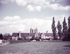 Sissinghurst Castle and Norman tower, Sissinghurst, Kent, c1955. Creator: Arthur Charles Kirby Ware