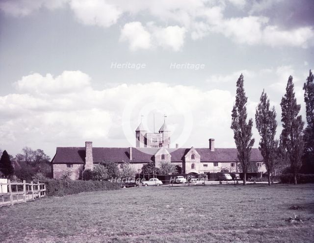 Sissinghurst Castle and Norman tower, Sissinghurst, Kent, c1955.  Creator: Arthur Charles Kirby Ware.