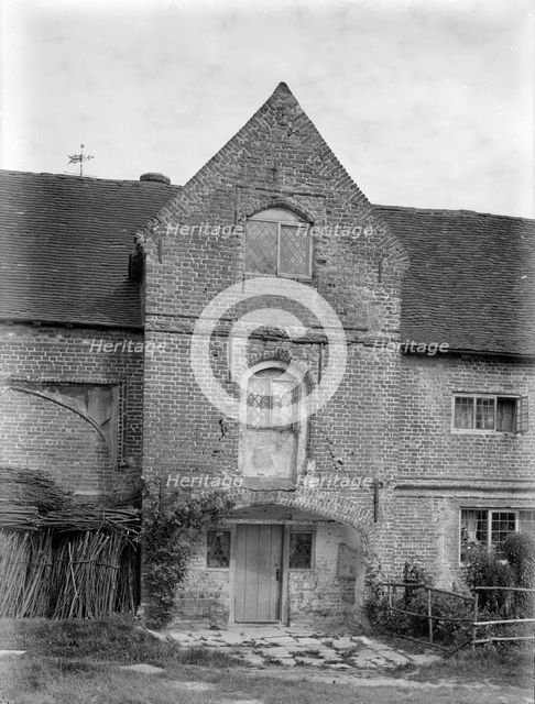 Sissinghurst Castle, Cranbrook, Kent, 1915. Artist: Nathaniel Lloyd