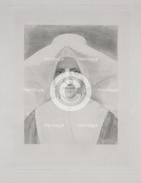 Sister Rosalie, Front View. Creator: Claude-Ferdinand Gaillard (French, 1834-1887).