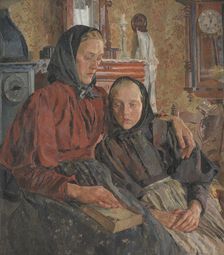 Sisters, 1898. Creator: Carl Wilhelmson